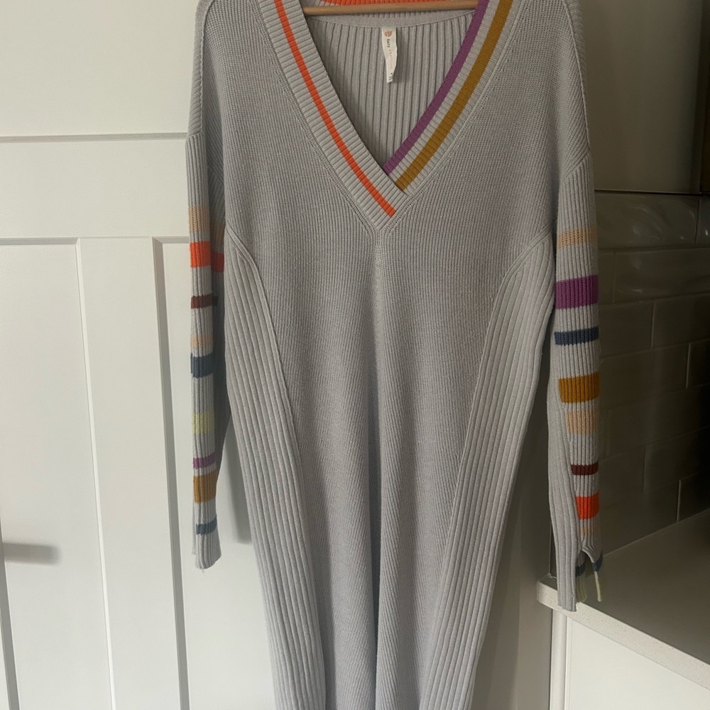 Daily Practice striped sleeve sweater dress size M - Picture 2 of 6
